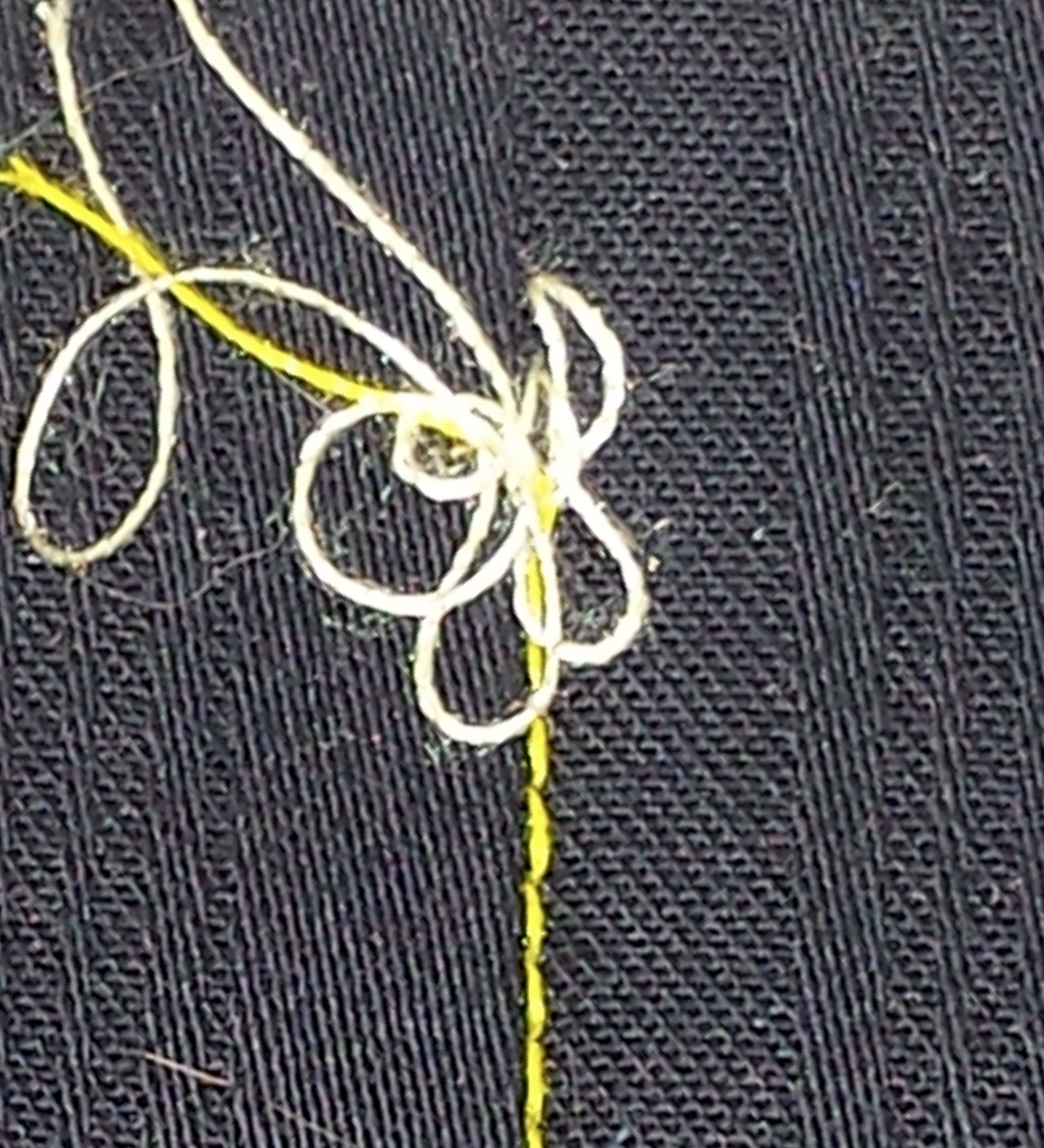 Thread nesting and bunching