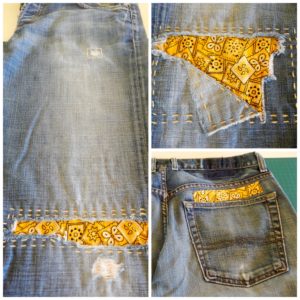 Visible Mending with Patches